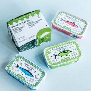 Konservuotos sardinės, tunas, skumbrė - portugališkas klasikinis TRIO (3vnt.)