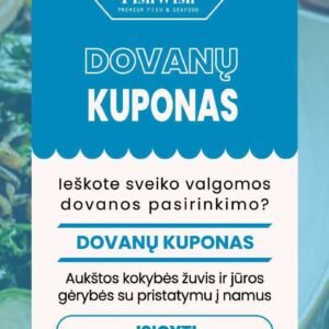 Elektroninis DOVANŲ KUPONAS (už norimą sumą)