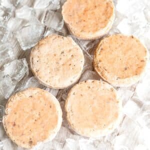 Aliaskos laukinės lašišos mėsos paplotėliai / burgeriai (~500g.) (rankų darbo)