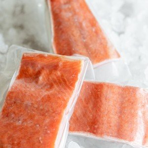 Aliaskos laukinės lašiša "KING", filė porcijos