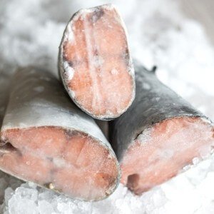 Aliaskos laukinė lašiša „Pink", žuvies dalis (~3 kg)