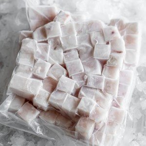 Jūrinės lydekos filė kubeliai (2kg.)