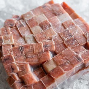 Laukinės Aliaskos lašišos „Pink“ filė kubeliai (2 kg.)